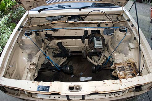 Mk1 golf 1.1 dirty engine bay